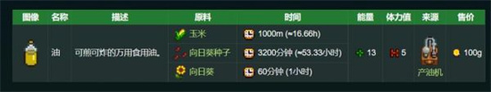 星露谷物语食用油获取教程