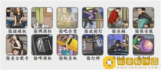 疯狂梗传保安抓小偷通关答案 关卡过关图文分享