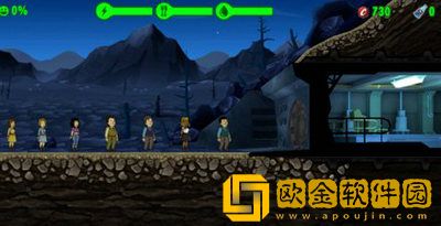 辐射避难所怎么来人口