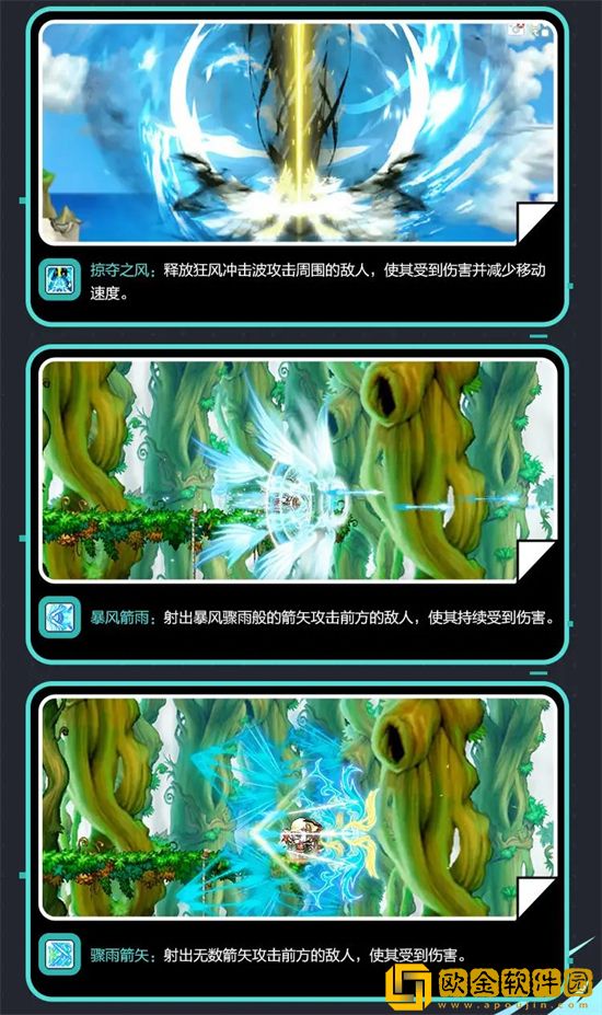 冒险岛枫之传说神射手技能介绍 神射手角色技能一览