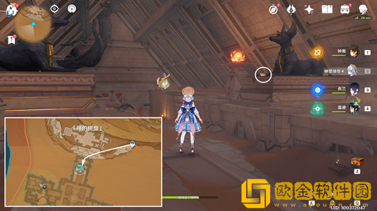 原神千壑沙地旋曜玉帛在哪