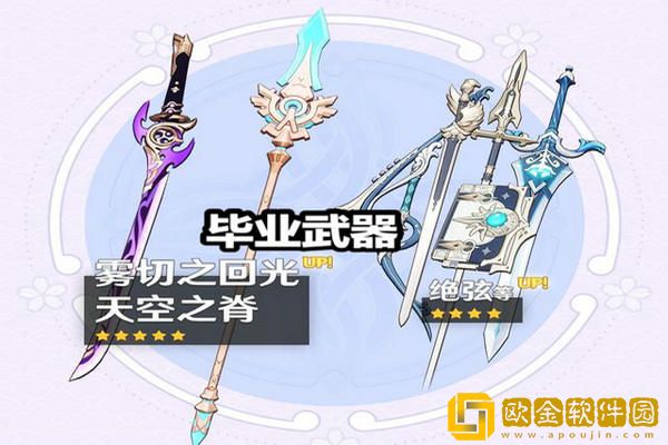 原神雾切之回光适合谁用 原神雾切之回光使用角色推荐