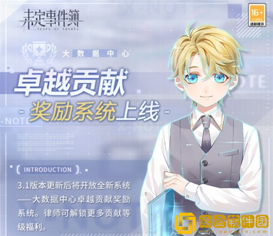 未定事件簿卓越贡献奖励系统介绍