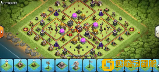 部落冲突10本最强布阵可复制链接