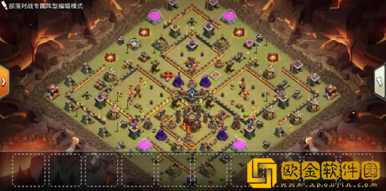 部落冲突10本最强布阵可复制链接