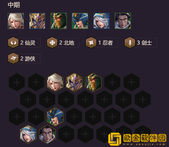 金铲铲之战仙灵游侠阵容怎么搭配