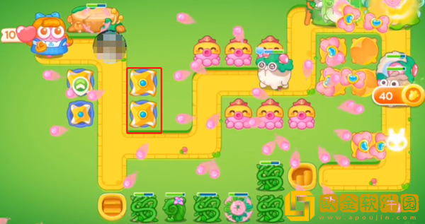 保卫萝卜4绿野奇缘第43关怎么过