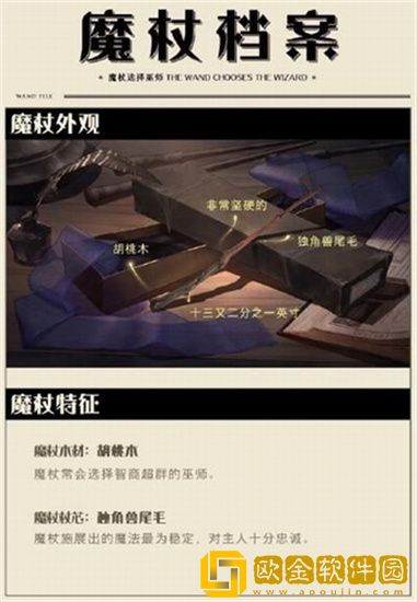 哈利波特魔法觉醒胡桃木独角兽毛魔杖使用者是谁