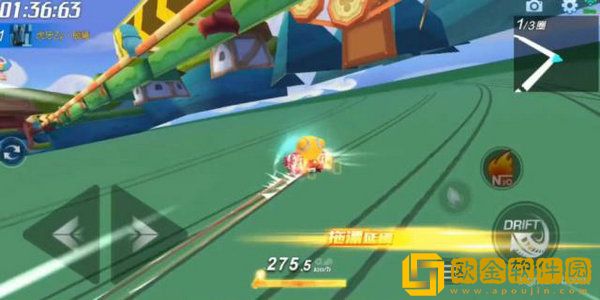 跑跑卡丁车漂移怎么操作