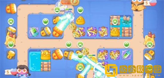 保卫萝卜4阿波道长30关怎么过