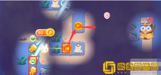 保卫萝卜4阿波道长37关怎么玩