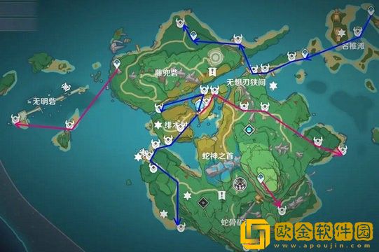 原神名刀镡怎么得 原神2.0稻妻名刀镡刷新位置一览