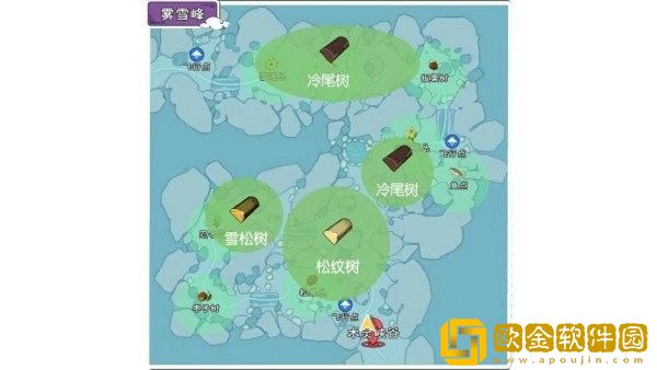 小森生活树木分布在哪