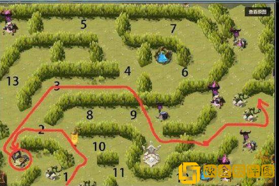 剑与远征丛林秘境攻略路线