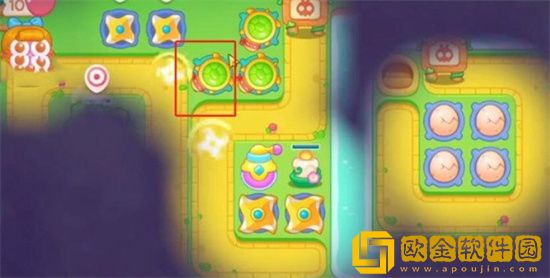 保卫萝卜4绿野奇缘第55关怎么过