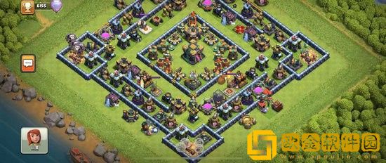 部落冲突14本最强防御图高清