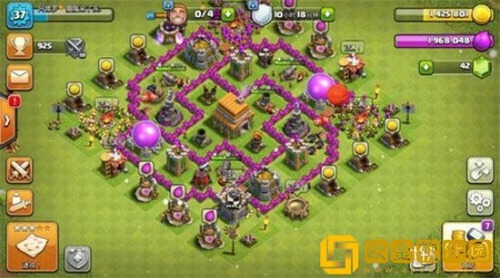 部落冲突6本最强布阵