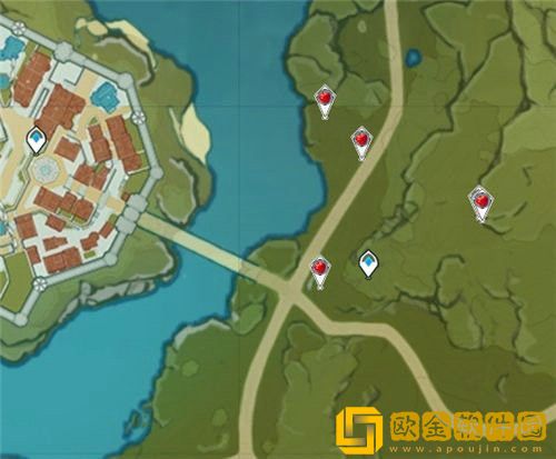 原神苹果在哪里收集