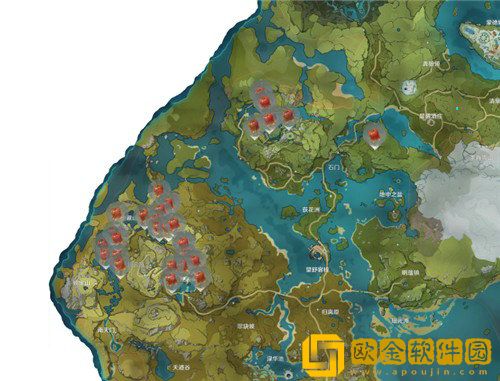 原神绝云辣椒在哪里 原神绝云辣椒采集分布图一览