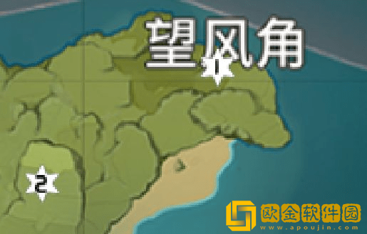 原神风神瞳位置在哪里