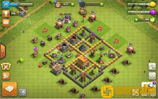 部落冲突6本最强布阵