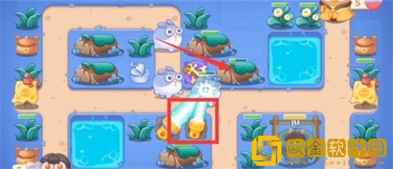 保卫萝卜4阿波道长30关怎么过