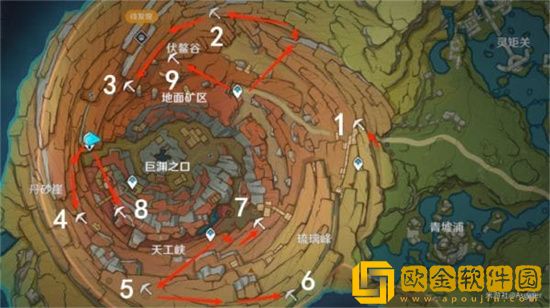 原神老石分布在哪些位置