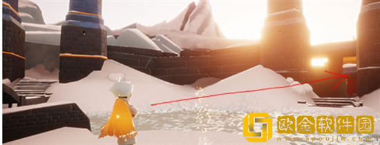 光遇霞谷第二个地图怎么进