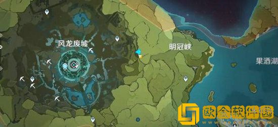 原神蒙德地理志观景点在哪里