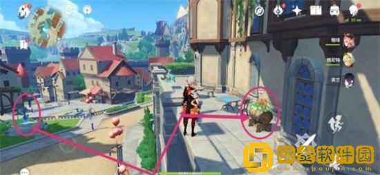 原神欢宴正酣时宝箱位置在哪里