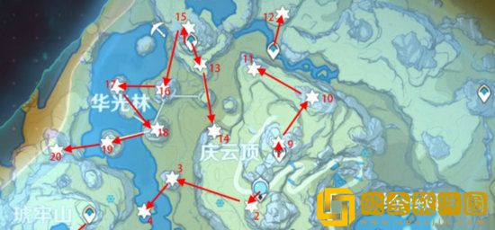 原神绝云间熄星碎屑位置在哪