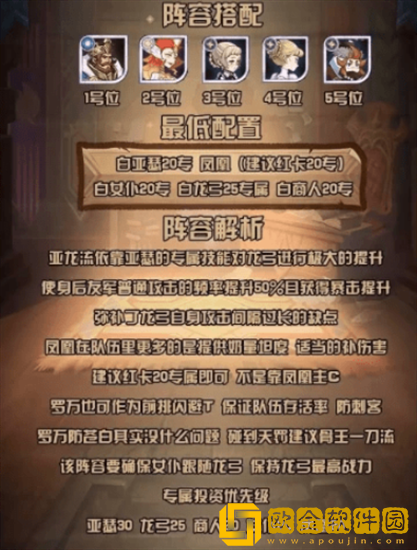 剑与远征2023最强阵容推荐