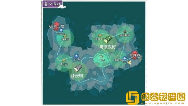 小森生活树木分布在哪