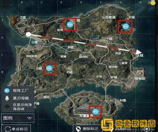 和平精英SS14赛季跳伞位置推荐 和平精英SS14赛季物资落点推荐