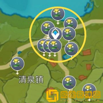 原神2.3甜甜花位置介绍 原神2.3甜甜花在哪里