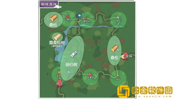 小森生活树木分布在哪 小森生活树木刷新时间