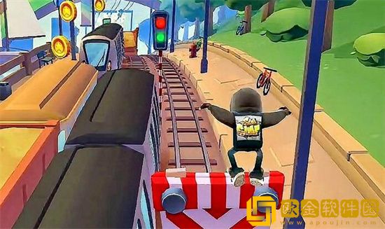 地铁跑酷怎么解锁二连跳