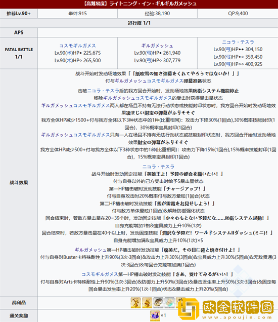 FGO特斯拉杯新高难怎么打