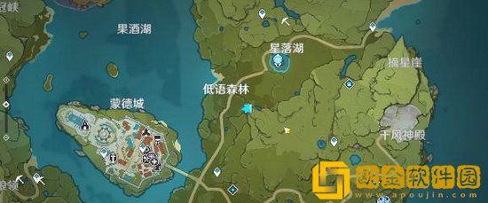 原神蒙德地理志观景点在哪里