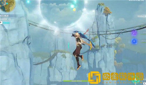 原神飞行挑战第二天怎么过