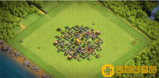 部落冲突6本最强布阵