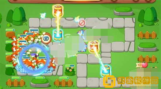 保卫萝卜3正负电塔合体有什么用