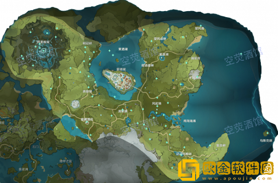 原神风神瞳位置在哪里 原神风神瞳位置全部分布大全