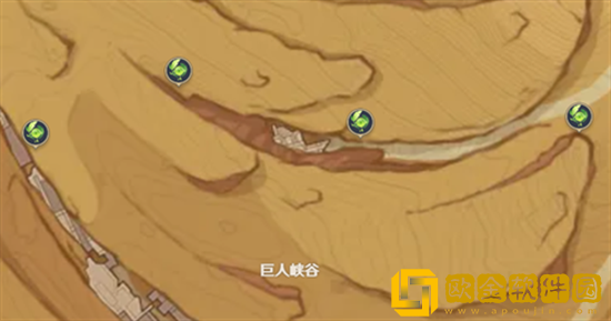 原神巨人峡谷草神瞳在哪