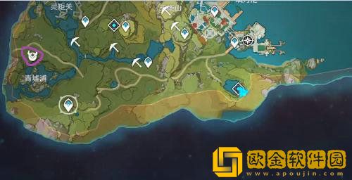 原神1.1版本新增的6个宝箱位置在哪