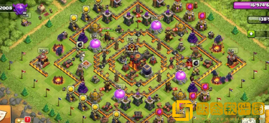 部落冲突10本最强布阵可复制链接 部落冲突10本最强布阵高清图2021