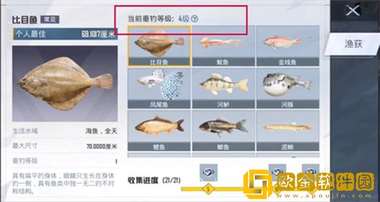 和平精英绿洲世界垂钓等级怎么提升