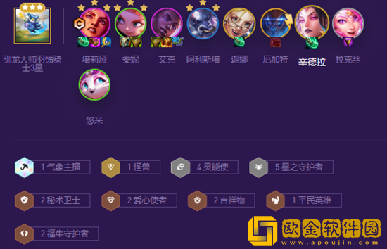 云顶之弈星守岩雀怎么玩