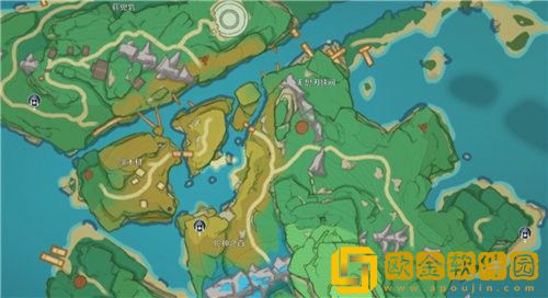 原神藏镜仕女位置在哪