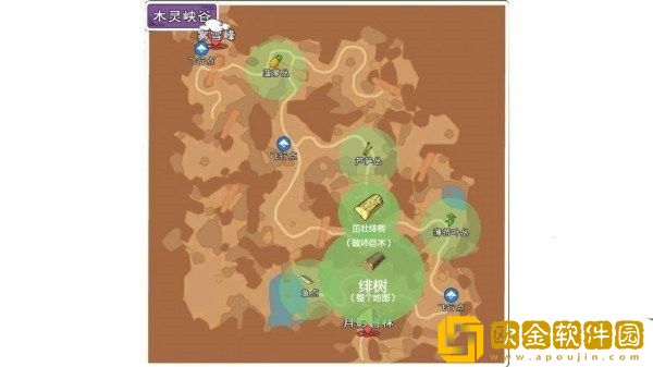 小森生活树木分布在哪